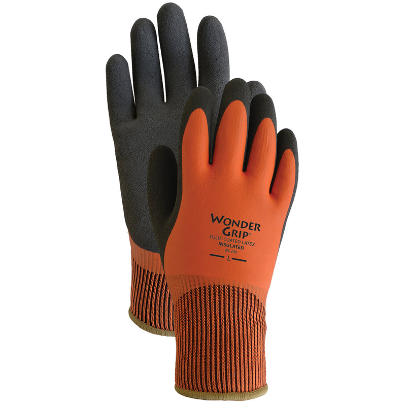 SAFETY SUPPLY CORPORATION, Bellingham Wonder Grip Grip Gloves Black/Orange XL 1 pair