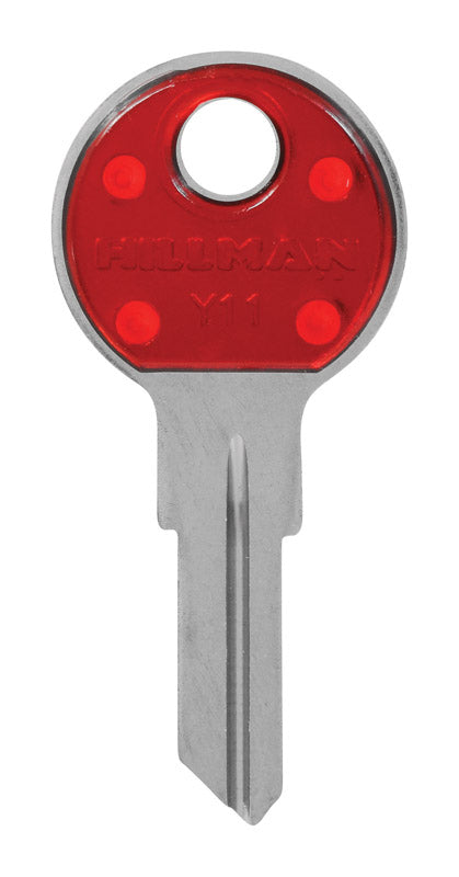 HILLMAN GROUP RSC, Hillman ColorPlus Traditional Key House/Office Key Blank Single (Pack of 5).