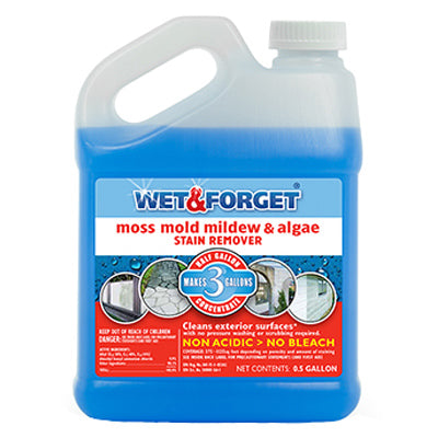 WET & FORGET INC, Wet & Forget Outdoor Cleaner Concentrate 0.5 gal