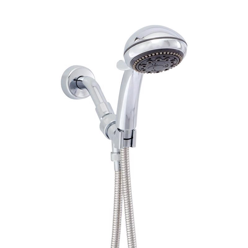 WHEDON PRODUCTS INC, Whedon Champagne Massage Brushed Nickel Plastic 5 settings Handheld Showerhead 2.5 gpm