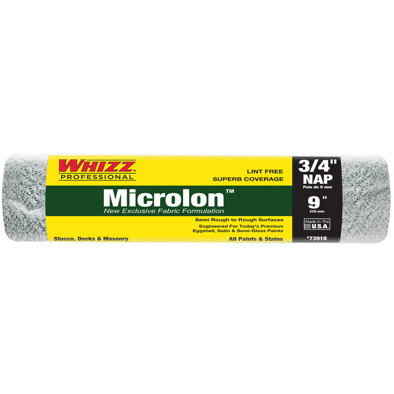 BEHR PROCESS CORPORATION, Whizz Microlon 9 in. W X 3/4 in. Cage Paint Roller Cover 1 pk