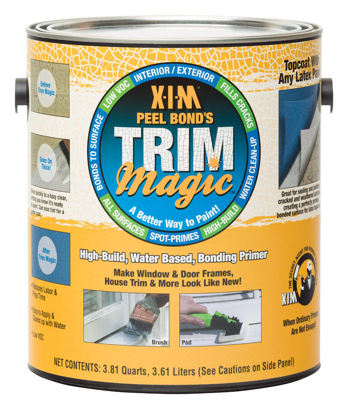 RUST-OLEUM CORP, X-I-M Clear Tintable Bonding Primer 5 qt. for All Surfaces 50 to 400 sq. ft. Coverage