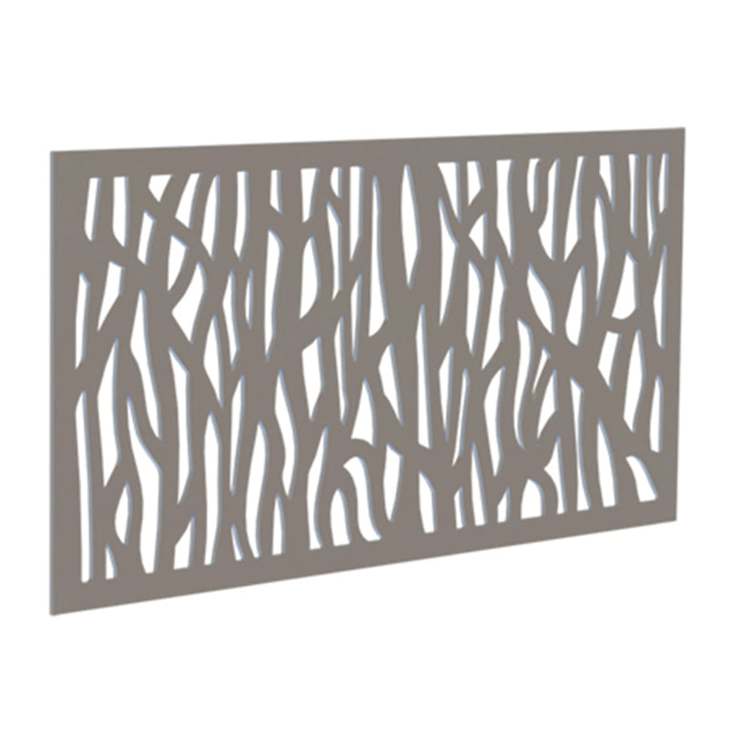 BARRETTE OUTDOOR LIVING INC, Xpanse Sprig 2 ft. W X 4 ft. L Greige Polymer Screen Panel (Pack of 5)