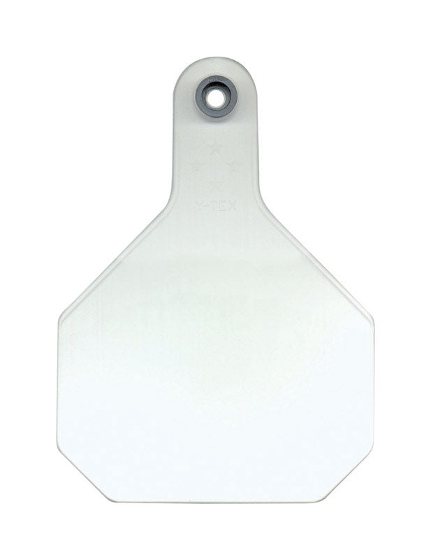 Y-TEX CORPORATION, Y-Tex  Large Blank  Plastic  2-Piece Ear Tag